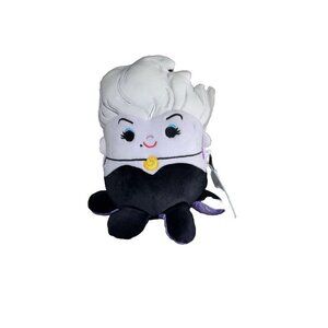 NWT SQUISHMALLOWS Disney Villains Ursula Authentic Kellytoy Stuffed Plush